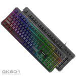 کیبرد باسیم ( GREEN Keyboard GK601-RGB )