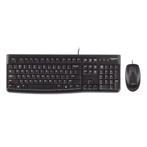 کیبرد و ماوس با سیم لاجیتک ( Logitech Keyboard & Mouse MK120 )