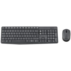 کیبرد و ماوس بی سیم لاجیتک ( Logitech Keyboard & Mouse Wireless MK235 )