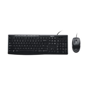 کیبرد و ماوس با سیم لاجیتک ( Logitech Keyboard & Mouse MK200 )