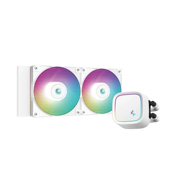 خرید فن خنک کننده آبی دیپ کول مدل LE520 ARGB white