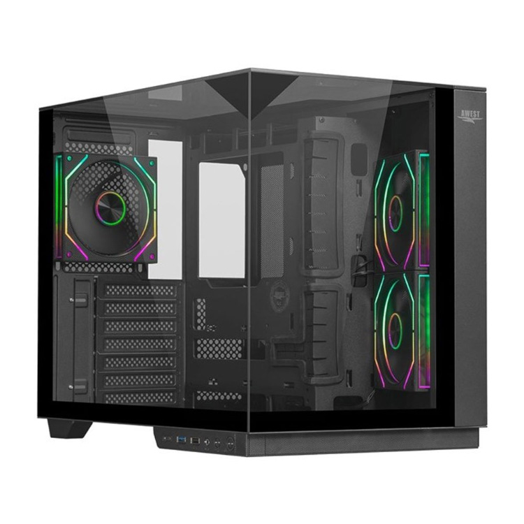خرید کیس گیمینگ اوست مدل AWEST AQ-17TG-B